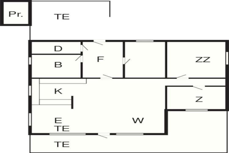 6 Person Holiday Home In N Rre Nebel Nørre Nebel Zewnętrze zdjęcie